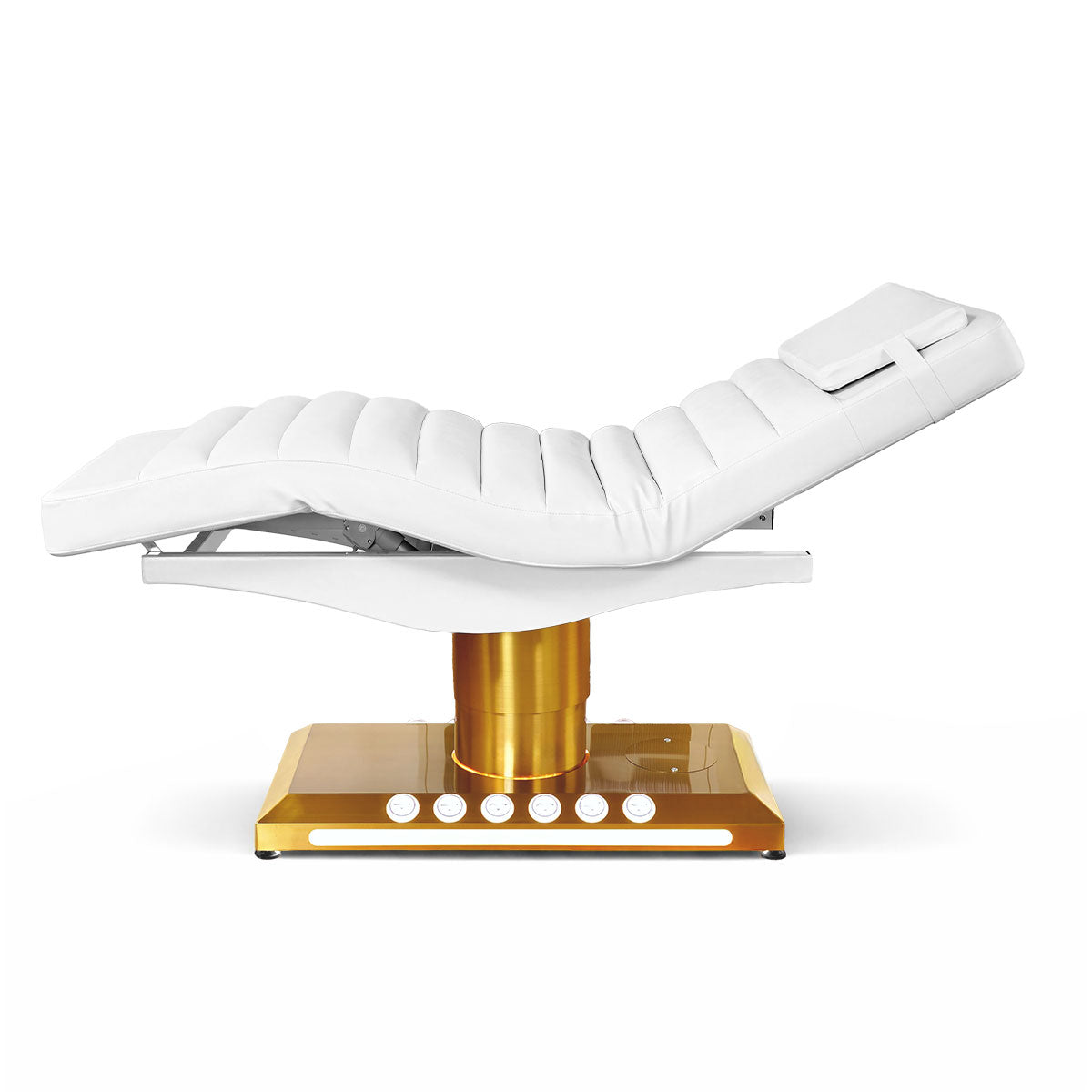 Elektrische Kosmetikliege mit 3 Motoren | Weiß & Gold