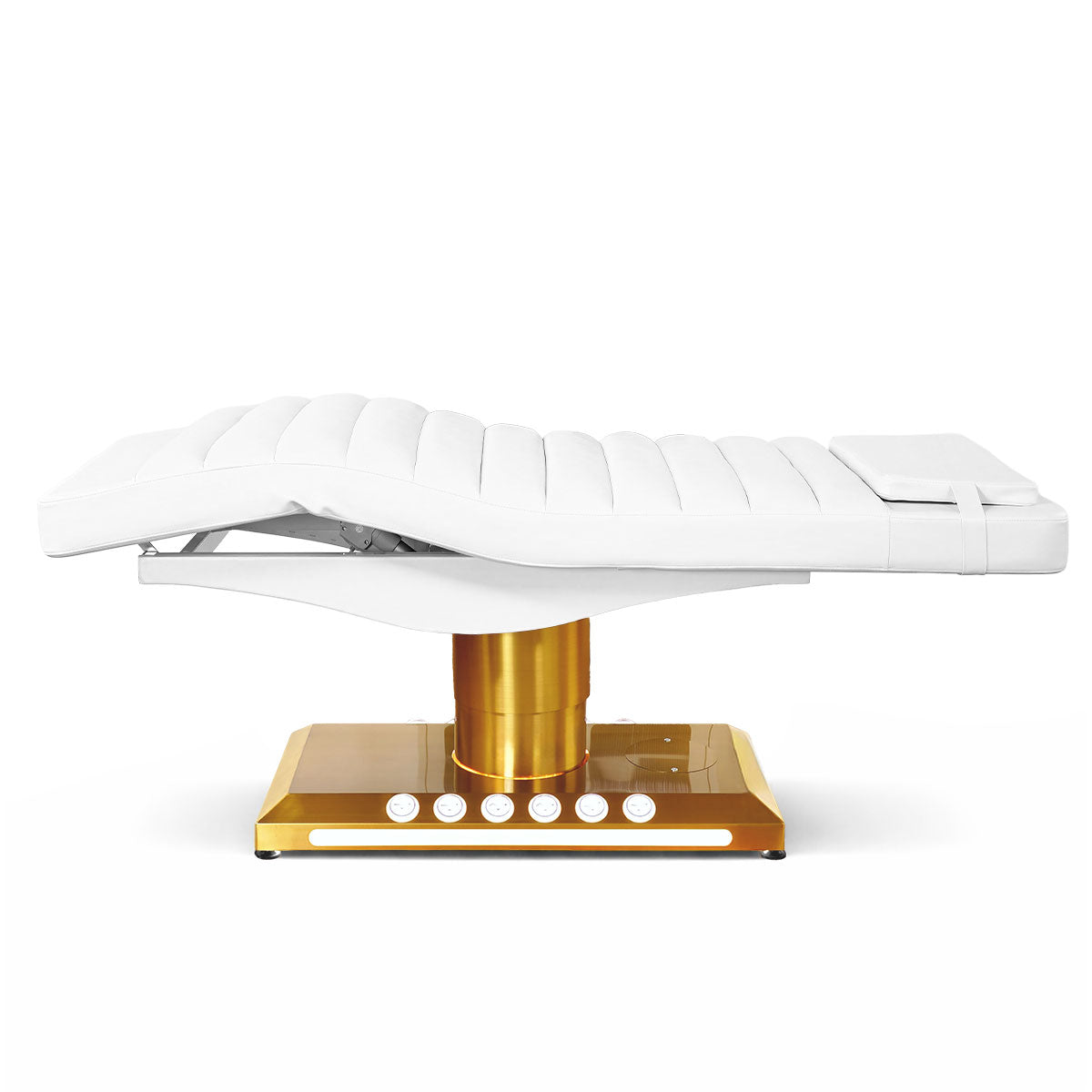 Elektrische Kosmetikliege mit 3 Motoren | Weiß & Gold