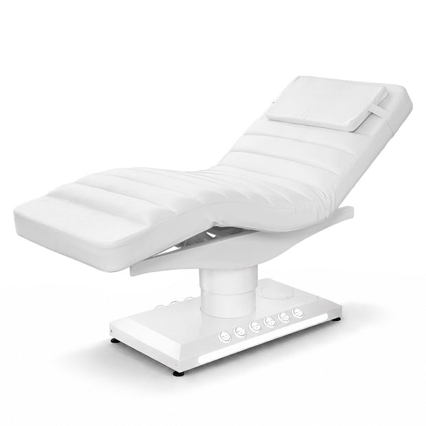 Electric beauty bed with 3 motors | White