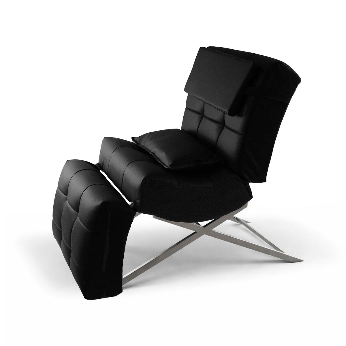 Kosmetikliege | Behandlungsliege Premium | Schwarz Kunstleder