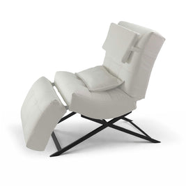 Kosmetikliege | Behandlungsliege Premium | Weiß Kunstleder