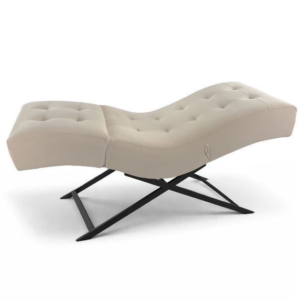 Kosmetikliege | Behandlungsliege Premium | Velours Beige