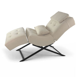 Kosmetikliege | Behandlungsliege Premium | Velours Beige