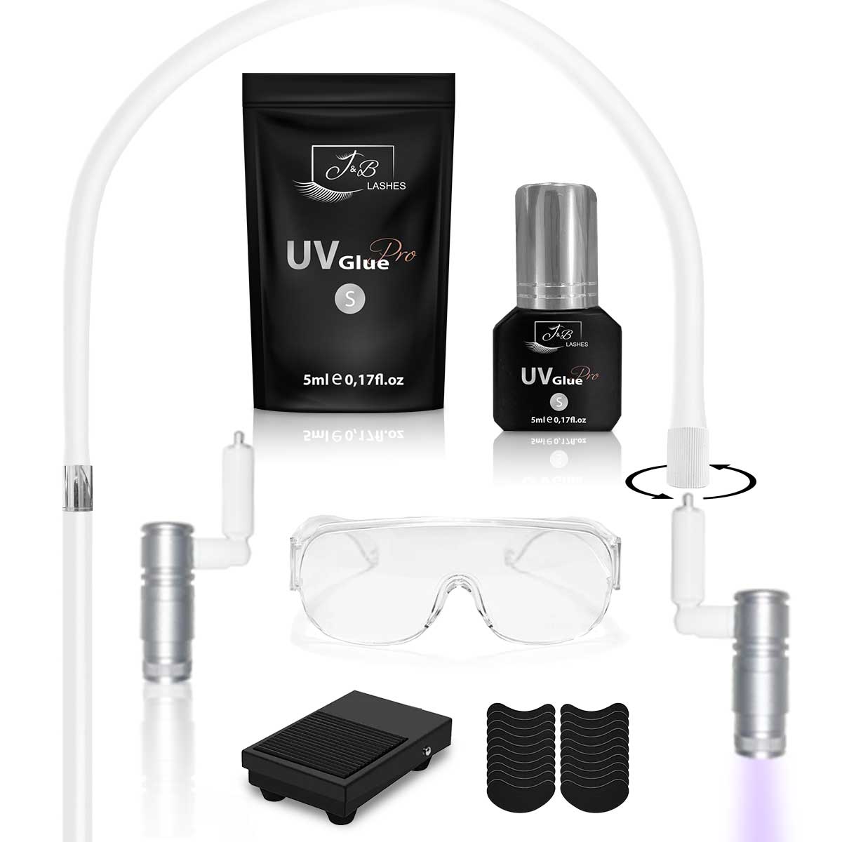 led_uv_wimpern_lampe_touch_control_jb_lashes_weiß_2