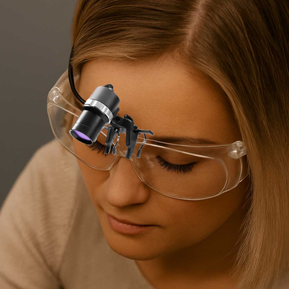 UV System Eyelash Extension Set | Headlamp