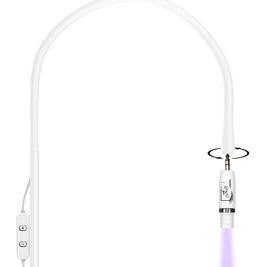 Lampa UV Premium | Przedłużanie rzęs | Biała