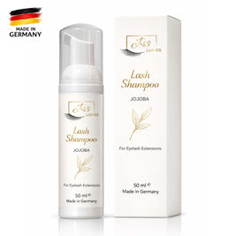 Shampoing pour cils à l'huile de jojoba | Fabriqué en Allemagne | 50 ml