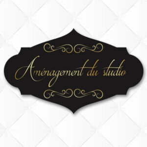 Aménagement du studio