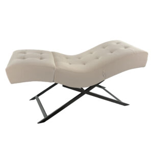Kosmetikliege | Behandlungsliege Premium | Velours Beige