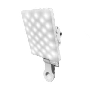 Foto Licht Panele | Selfie-Light | Kalt.- und Warmlichtfunktion | Weiß